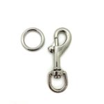 Bolzenkarabiner in silber